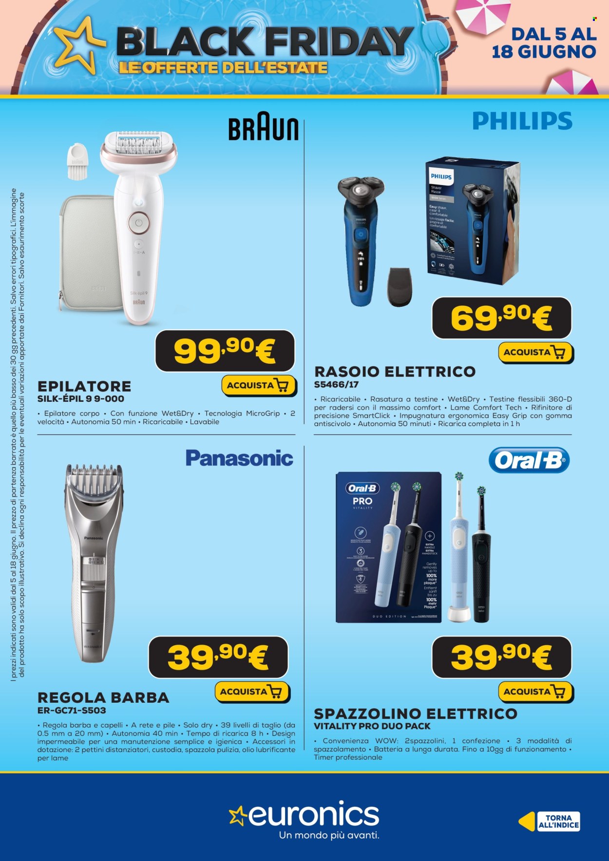 Volantino Euronics - 5/6/2025 - 18/6/2025. Pagina 47