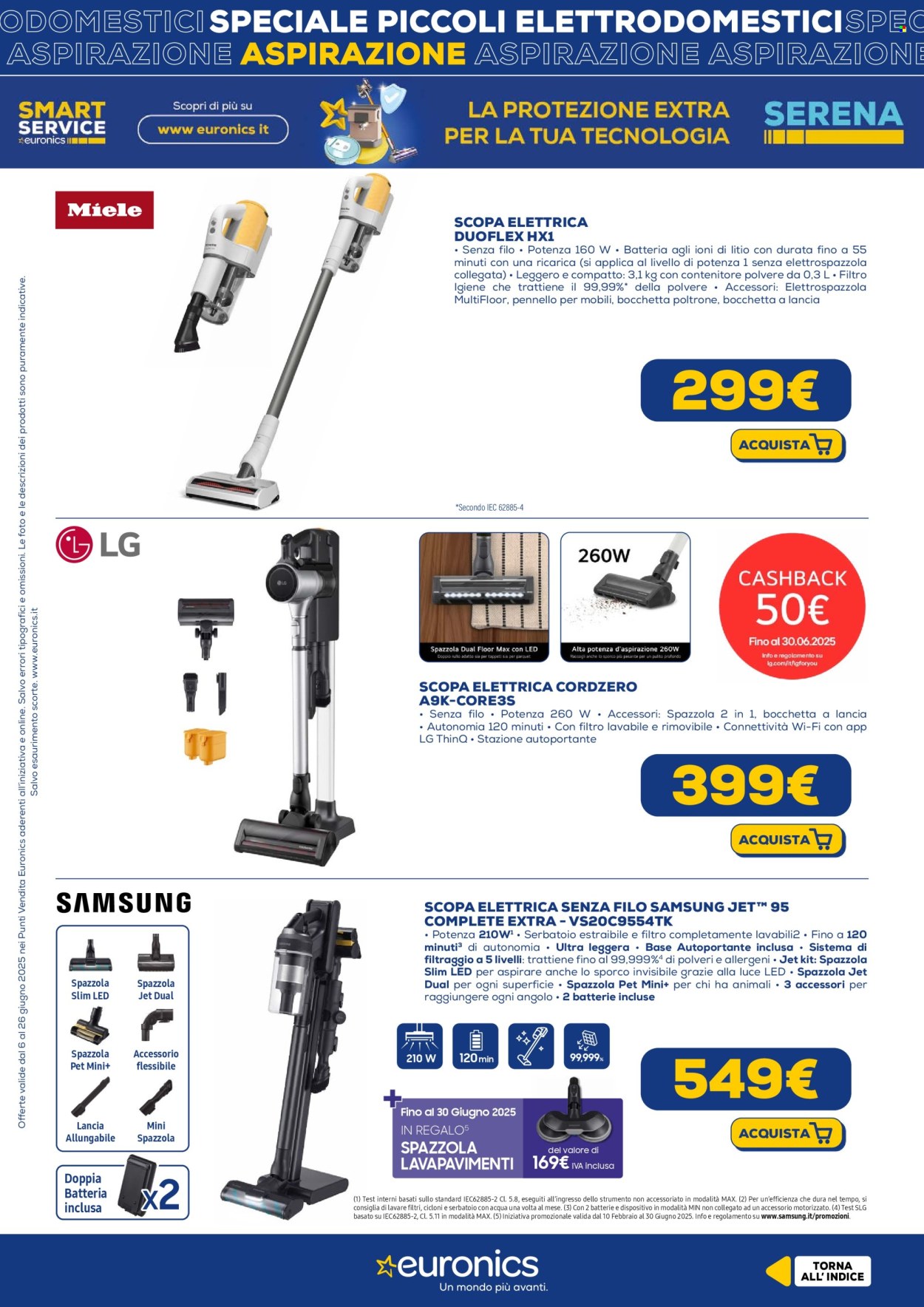 Volantino Euronics - 5/6/2025 - 26/6/2025. Pagina 4