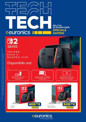 Volantino Euronics - 5/6/2025 - 18/6/2025.