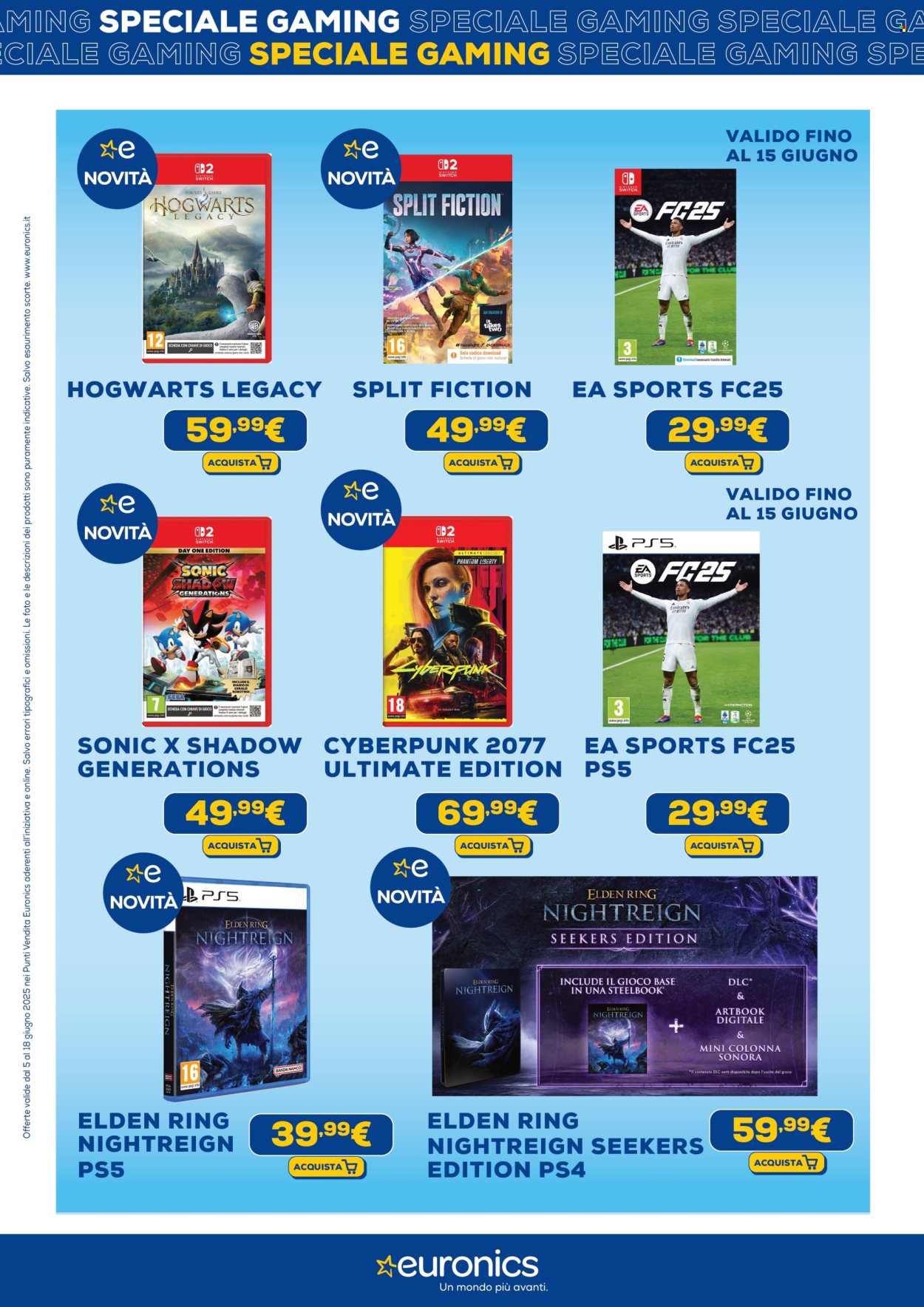 Volantino Euronics - 5/6/2025 - 18/6/2025. Pagina 6