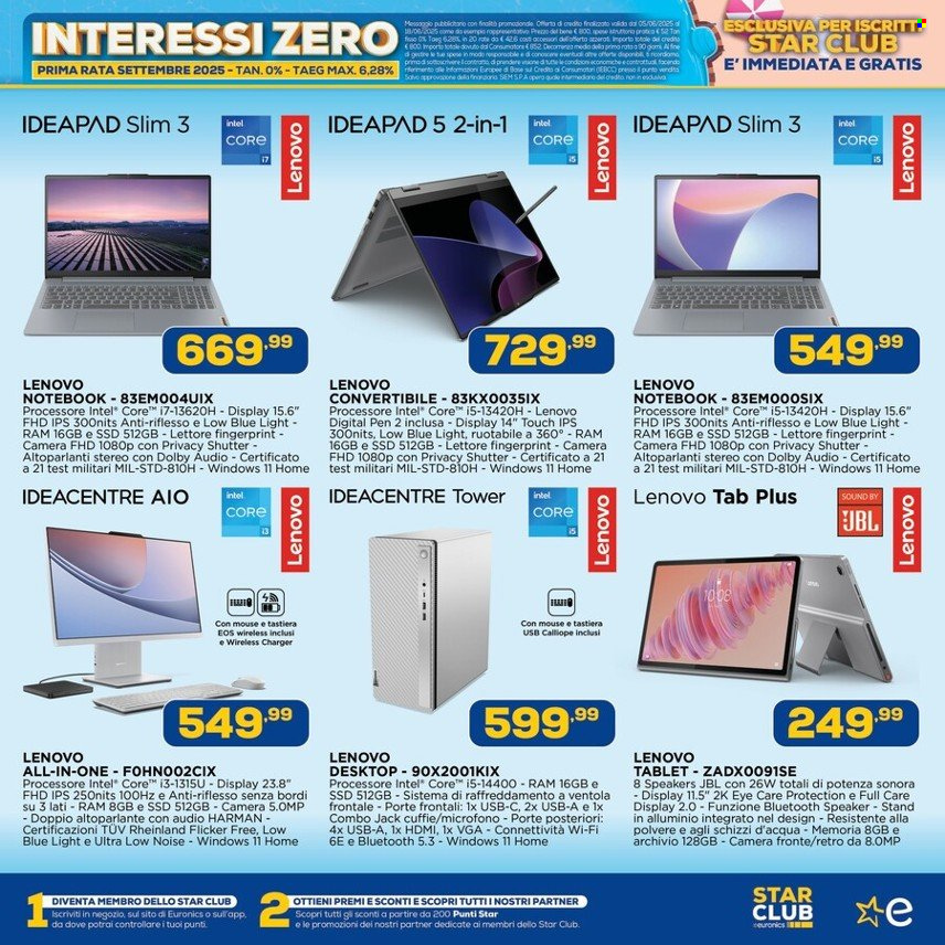Volantino Euronics - 5/6/2025 - 18/6/2025. Pagina 15