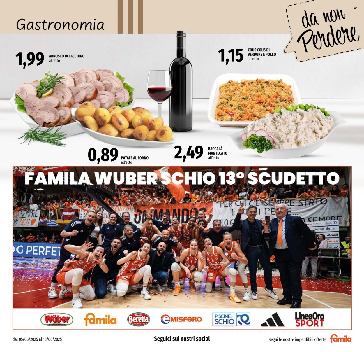 Volantino Famila - 5/6/2025 - 18/6/2025. Pagina 9