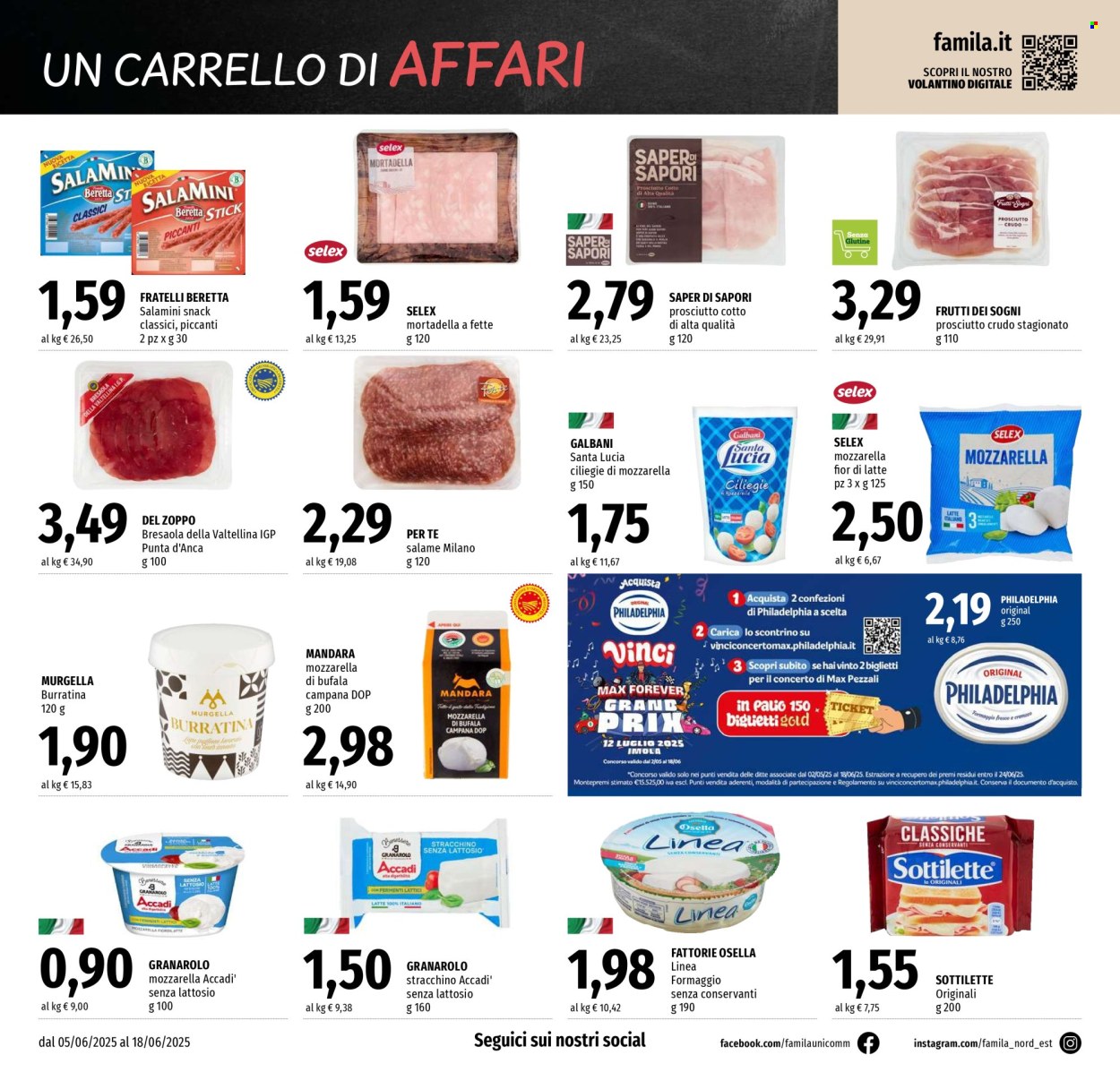 Volantino Famila - 5/6/2025 - 18/6/2025. Pagina 10