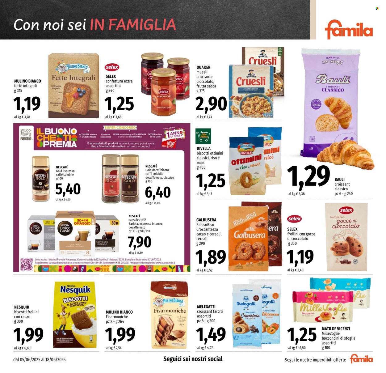 Volantino Famila - 5/6/2025 - 18/6/2025. Pagina 15