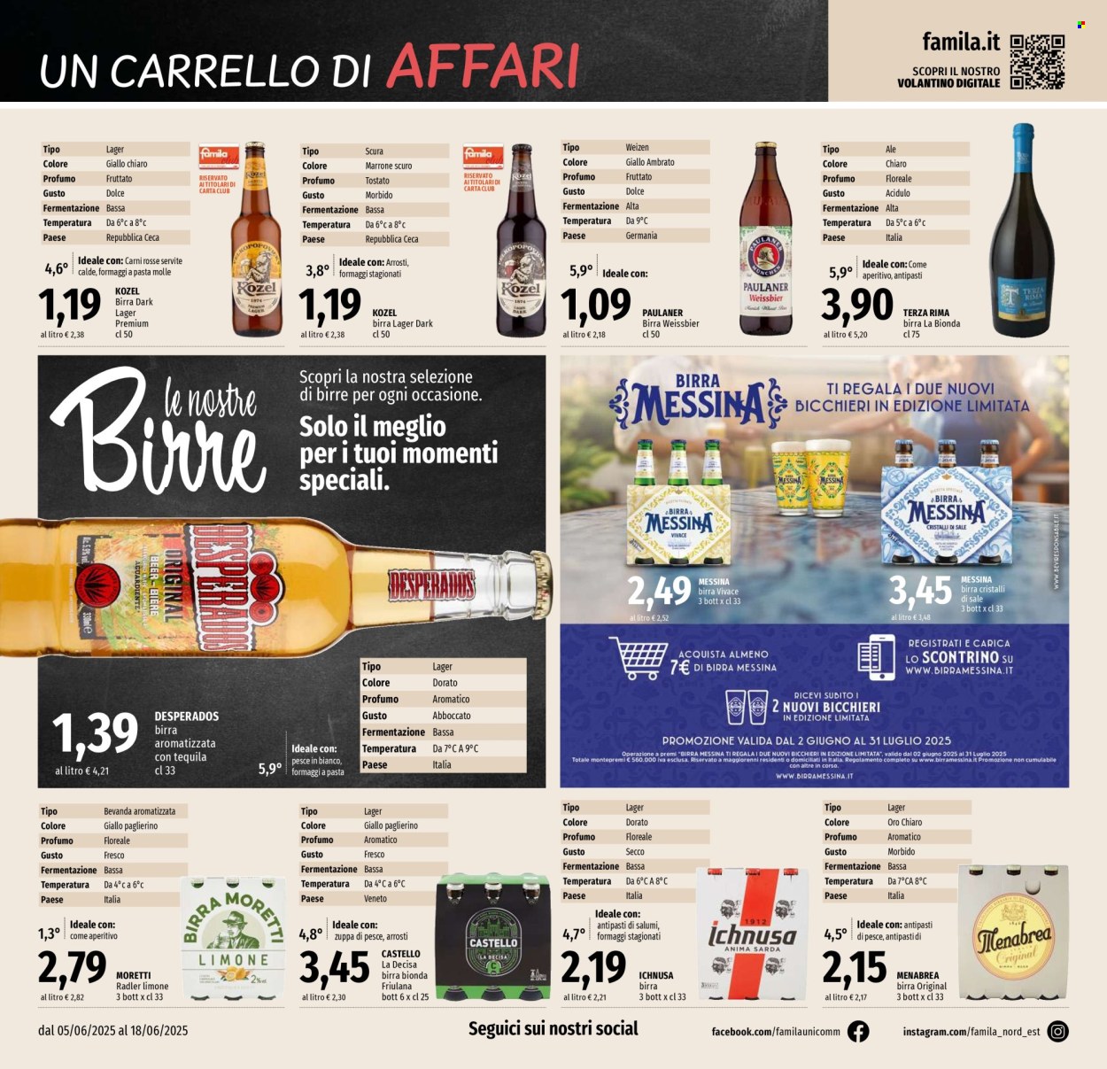 Volantino Famila - 5/6/2025 - 18/6/2025. Pagina 20
