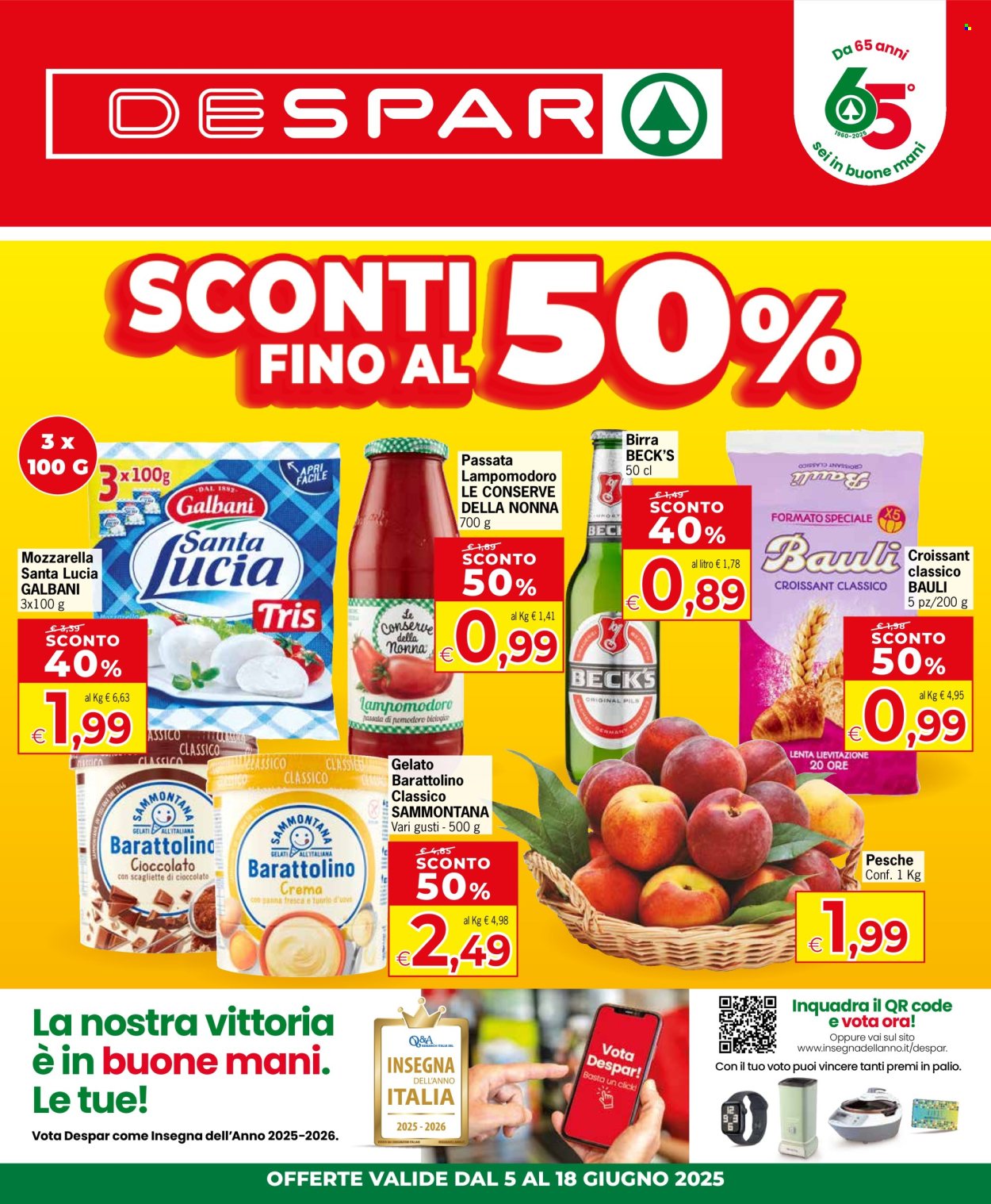 Volantino Despar - 5/6/2025 - 18/6/2025. Pagina 1