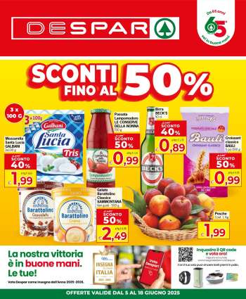 Volantino Despar - 5/6/2025 - 18/6/2025.