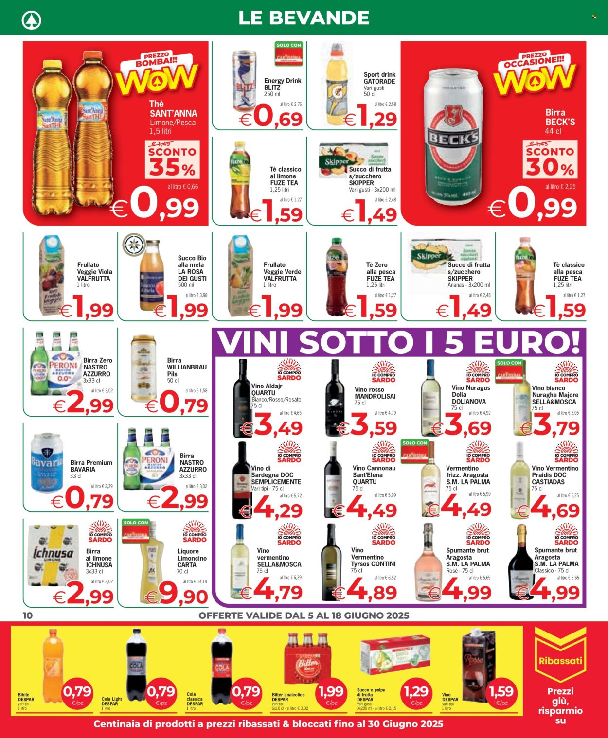 Volantino Despar - 5/6/2025 - 18/6/2025. Pagina 10