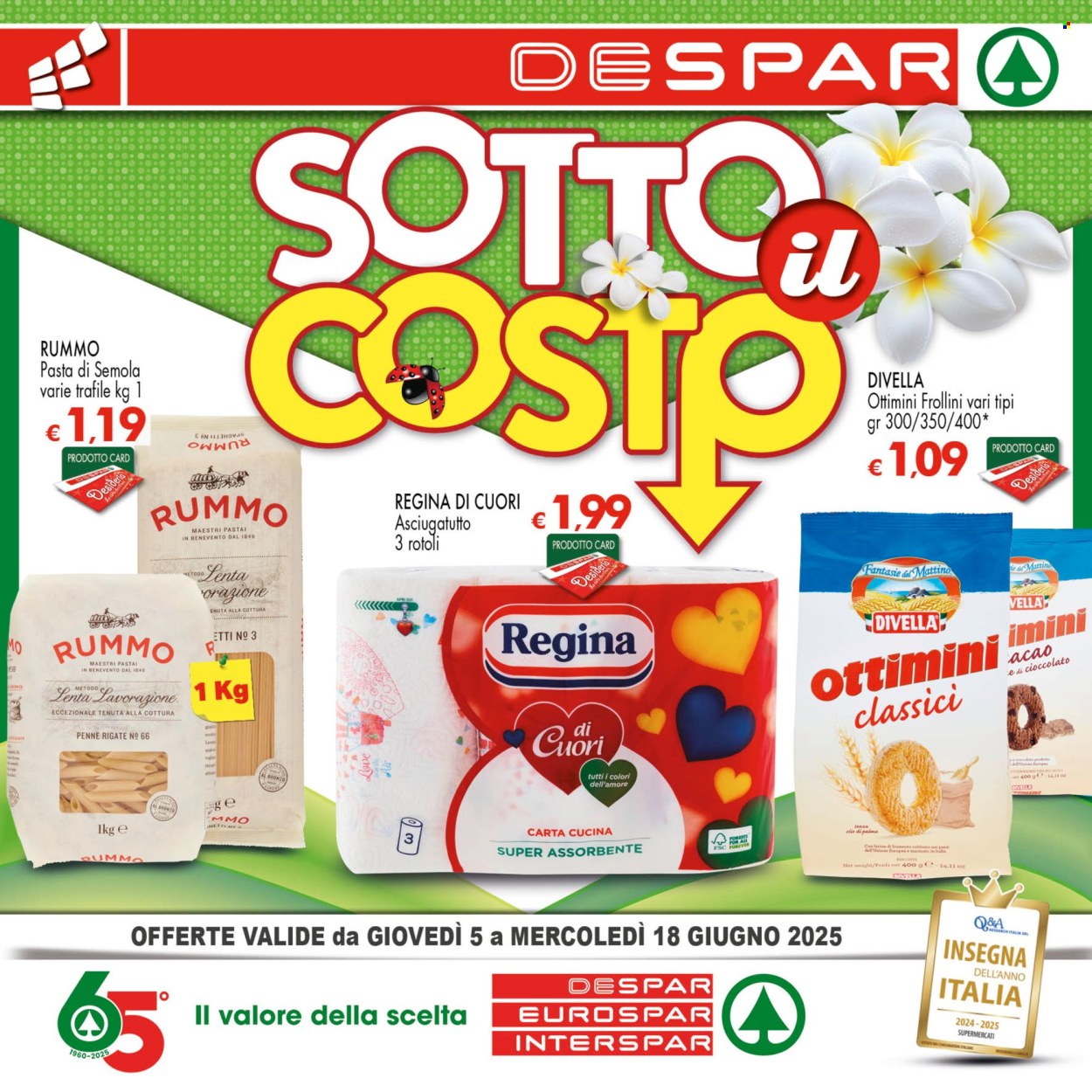 Volantino Eurospar - 5/6/2025 - 18/6/2025. Pagina 1