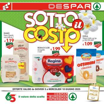 Volantino Eurospar - 5/6/2025 - 18/6/2025.