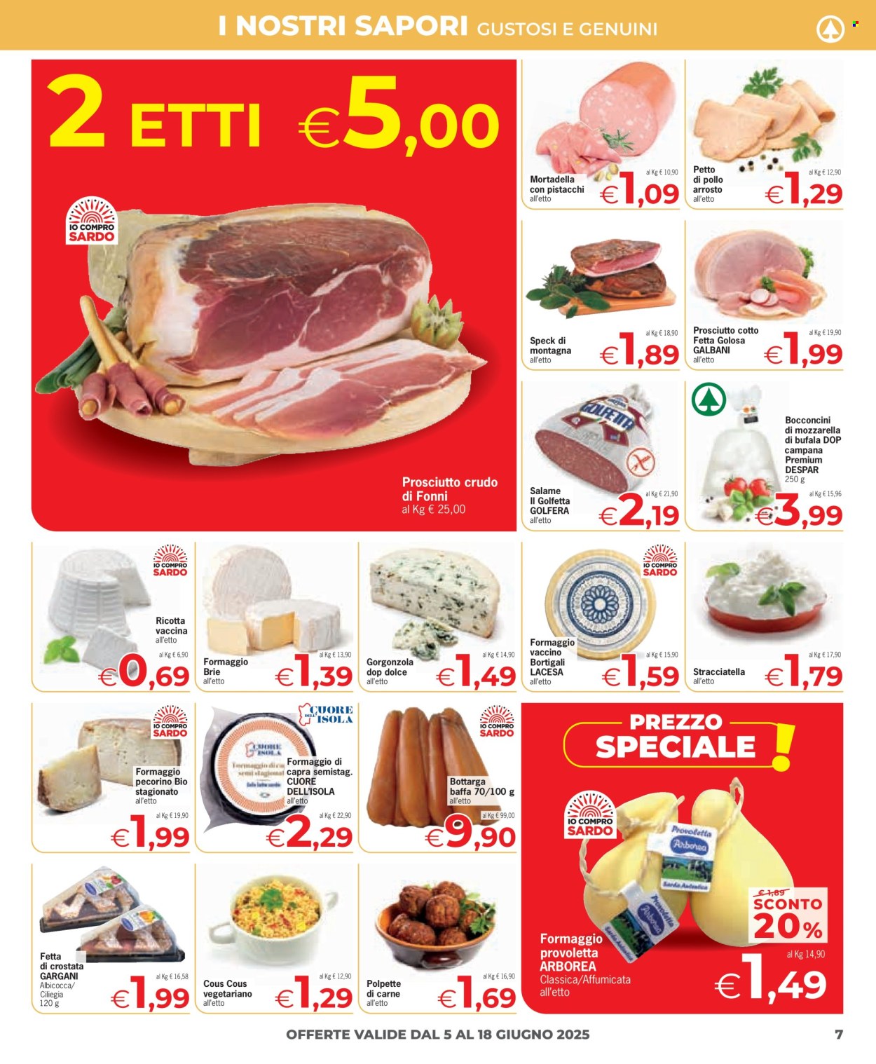 Volantino Eurospar - 5/6/2025 - 18/6/2025. Pagina 7