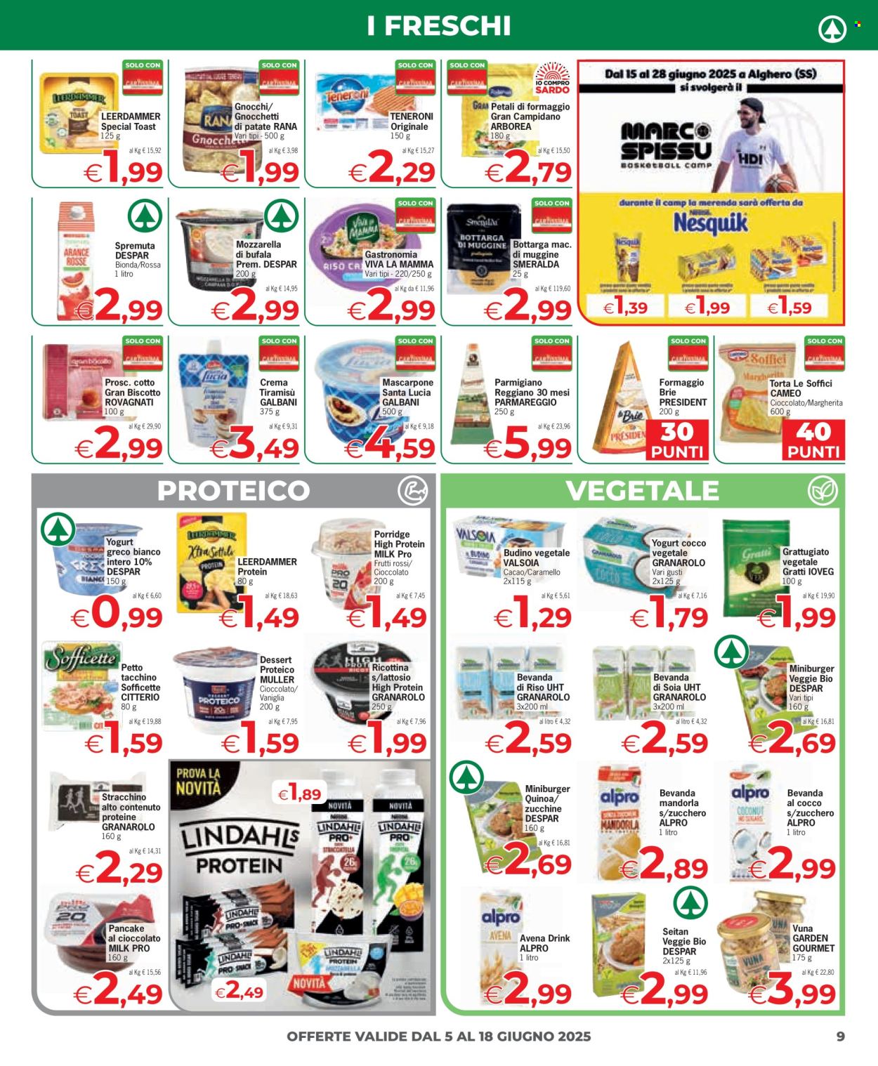 Volantino Eurospar - 5/6/2025 - 18/6/2025. Pagina 9