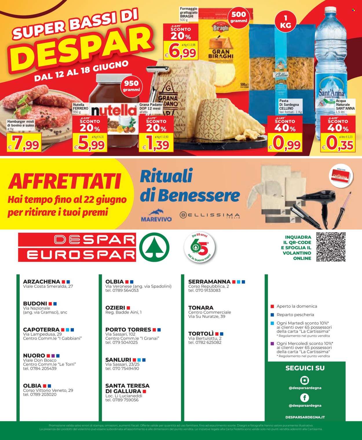 Volantino Eurospar - 5/6/2025 - 18/6/2025. Pagina 20