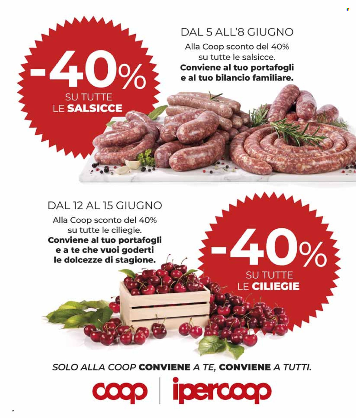 Volantino Coop - 5/6/2025 - 18/6/2025. Pagina 2