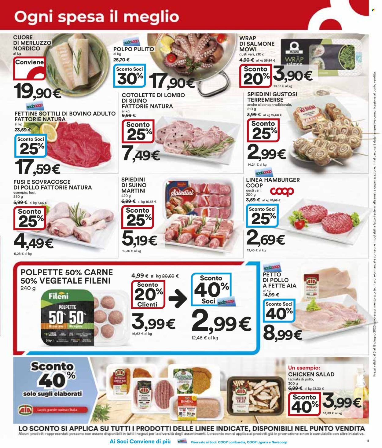 Volantino Coop - 5/6/2025 - 18/6/2025. Pagina 11
