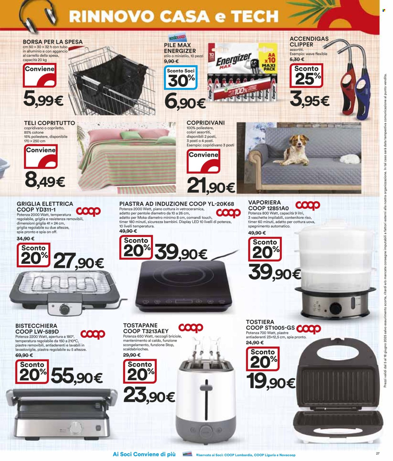 Volantino Coop - 5/6/2025 - 18/6/2025. Pagina 27