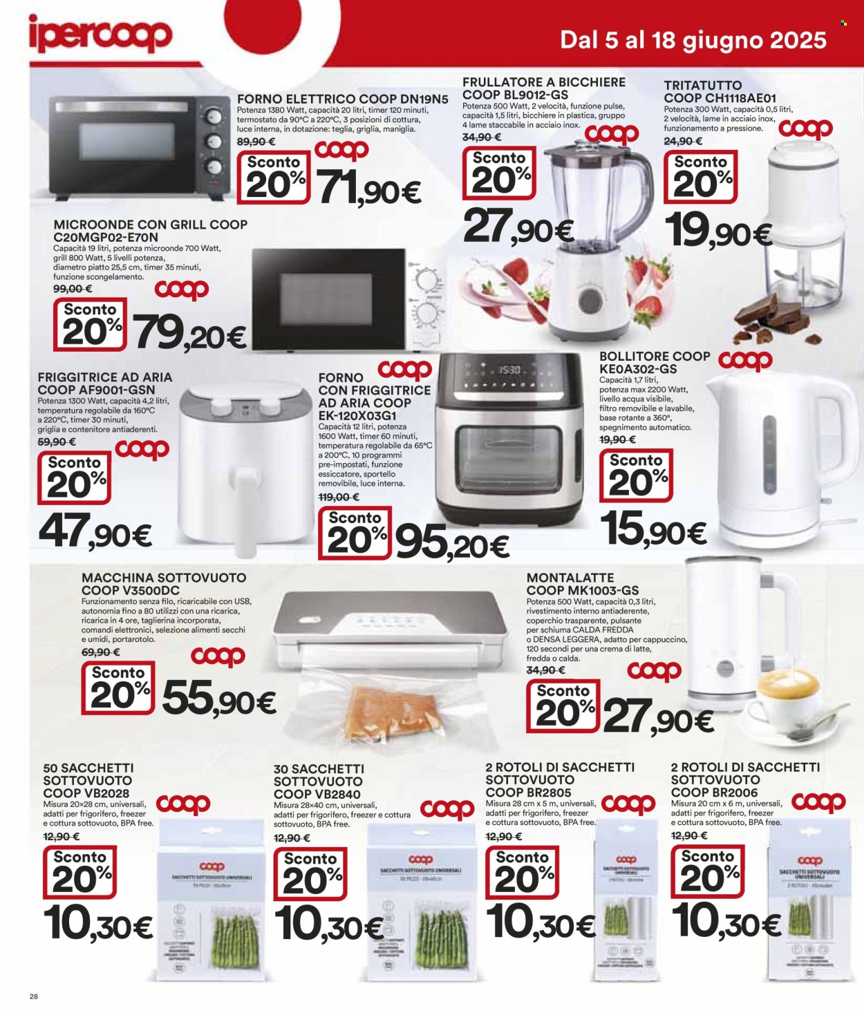 Volantino Coop - 5/6/2025 - 18/6/2025. Pagina 28