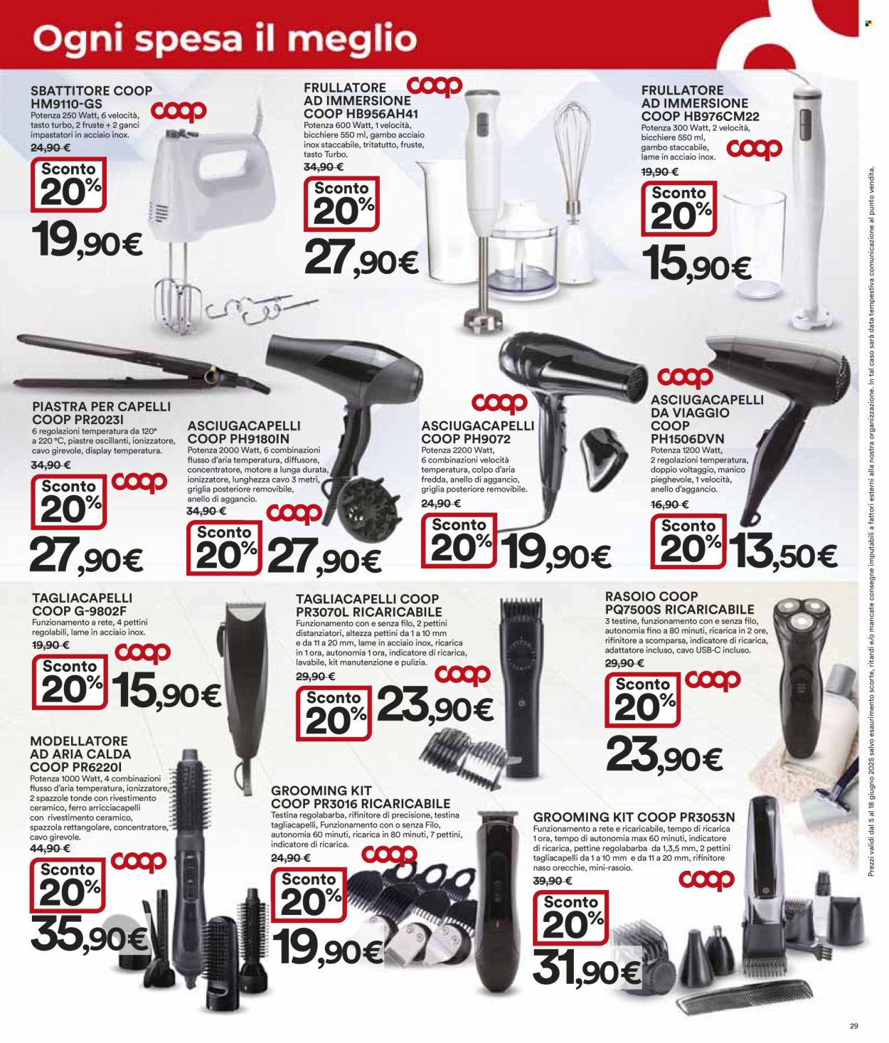 Volantino Coop - 5/6/2025 - 18/6/2025. Pagina 29