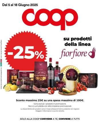 Volantino Coop - 5/6/2025 - 18/6/2025.