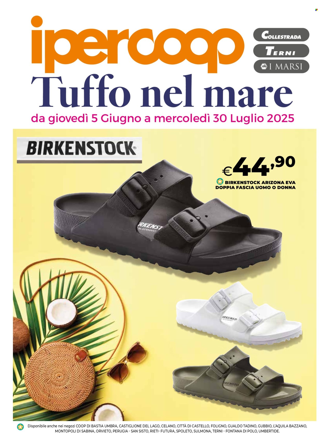 Volantino Coop - 5/6/2025 - 30/7/2025. Pagina 1