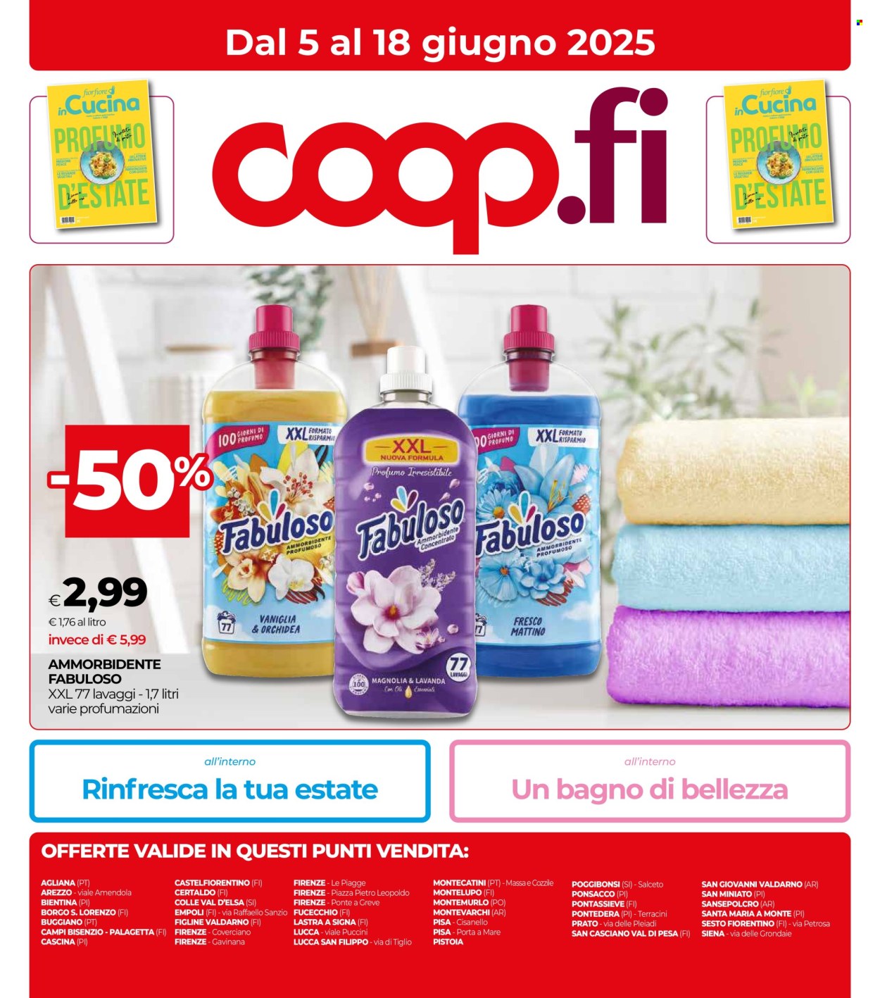Volantino Coop - 5/6/2025 - 18/6/2025. Pagina 1