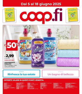 Volantino Coop - 5/6/2025 - 18/6/2025.
