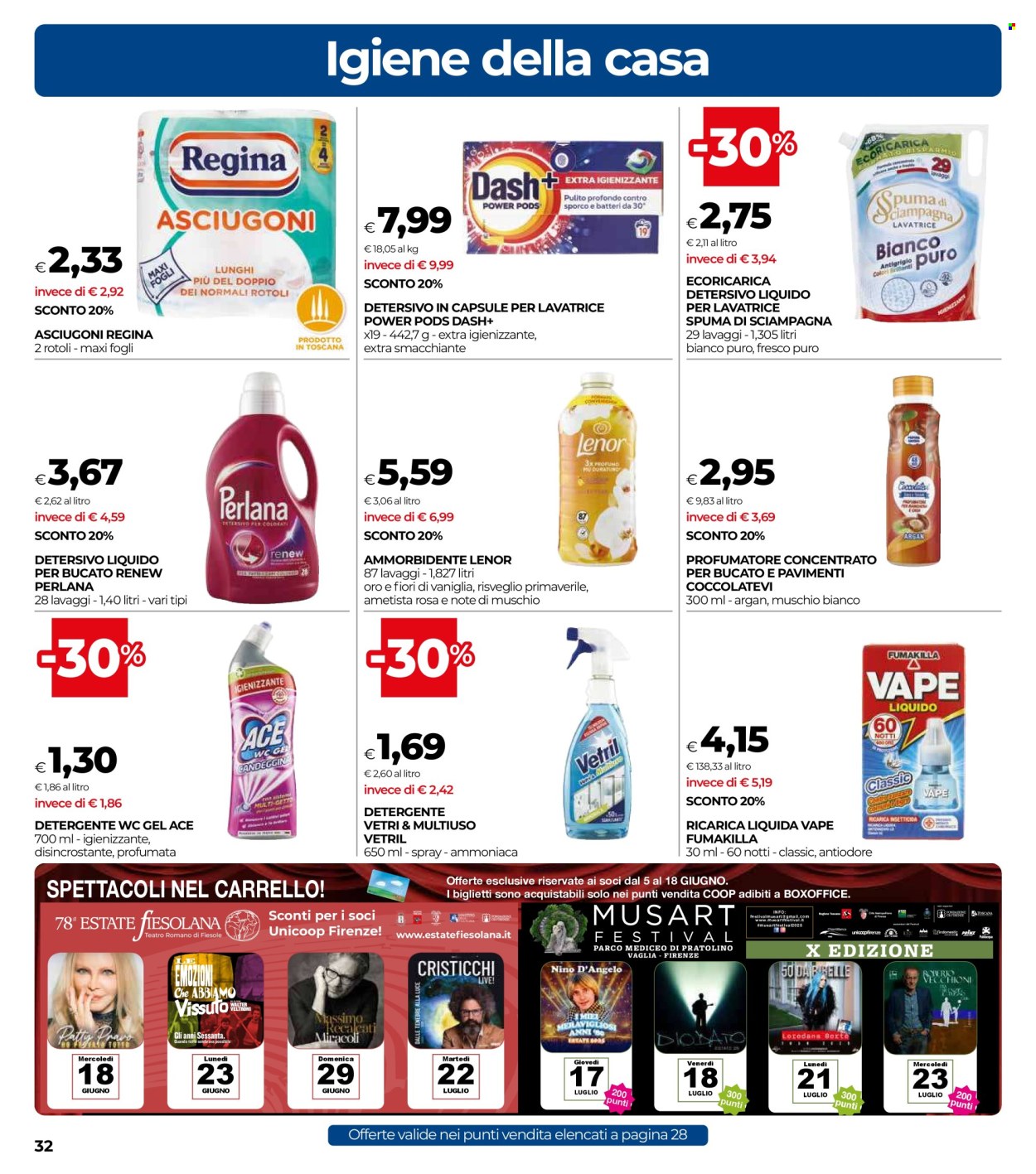 Volantino Coop - 5/6/2025 - 18/6/2025. Pagina 32