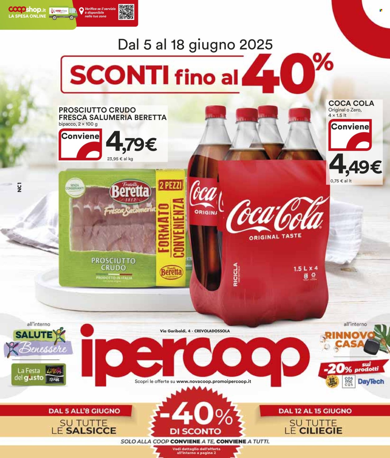 Volantino Coop - 5/6/2025 - 18/6/2025. Pagina 1