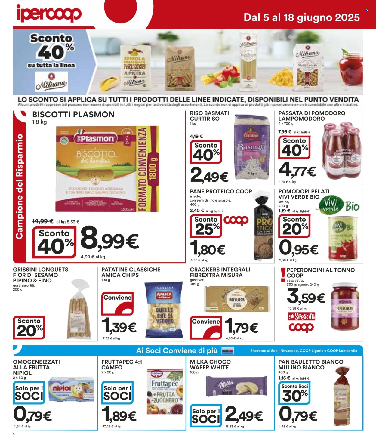 Volantino Coop - 5/6/2025 - 18/6/2025. Pagina 4