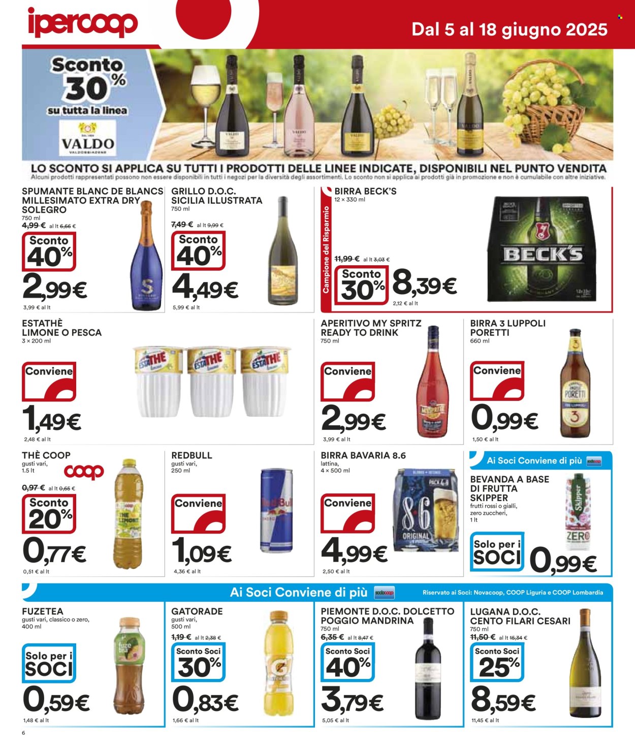 Volantino Coop - 5/6/2025 - 18/6/2025. Pagina 6