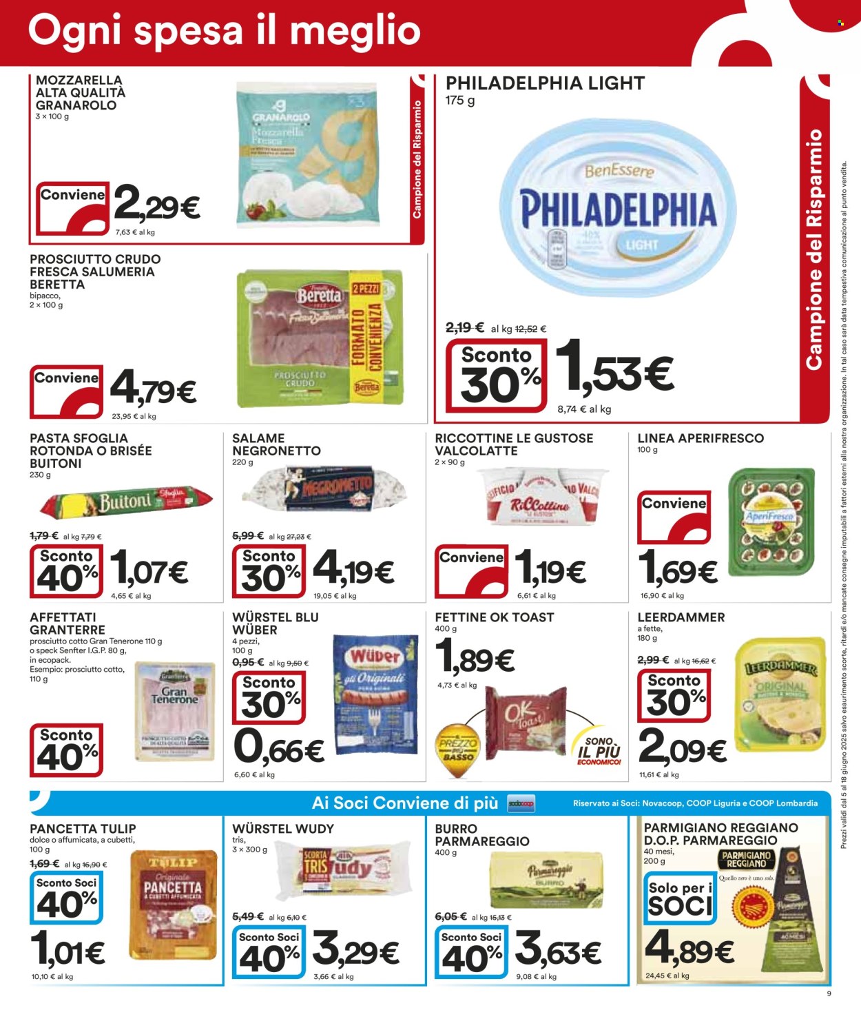 Volantino Coop - 5/6/2025 - 18/6/2025. Pagina 9