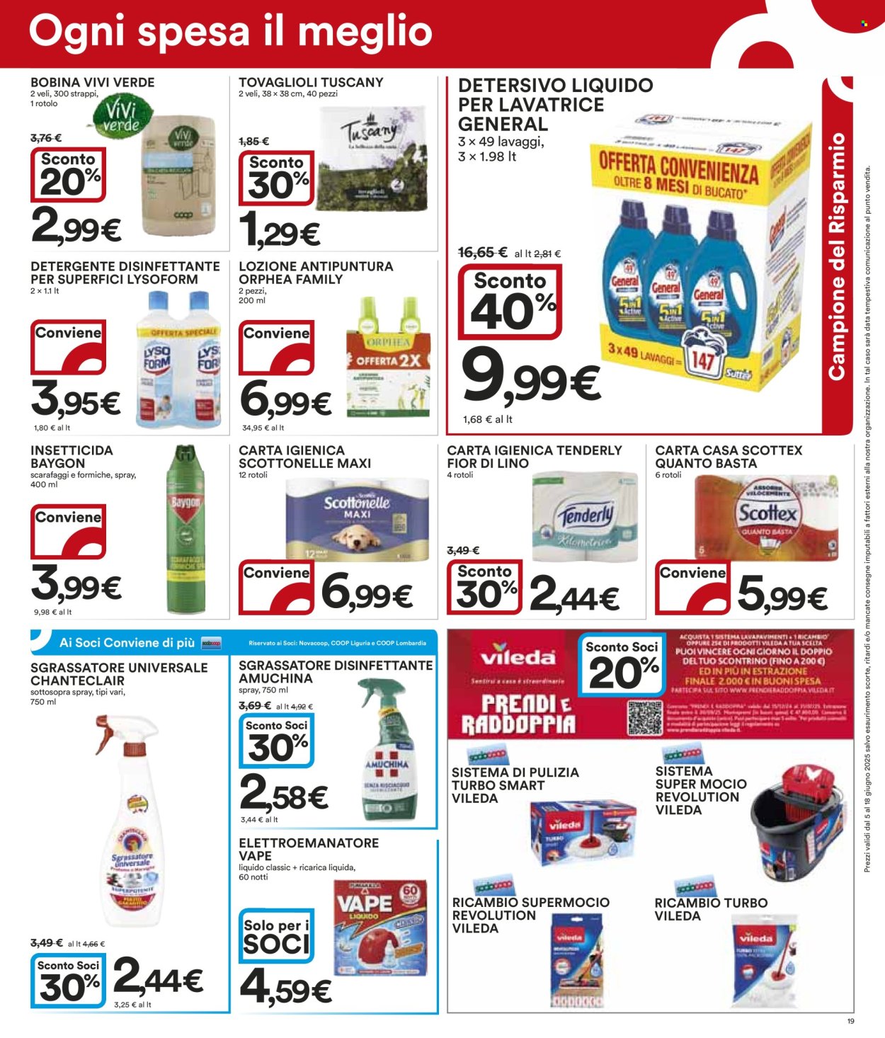 Volantino Coop - 5/6/2025 - 18/6/2025. Pagina 19