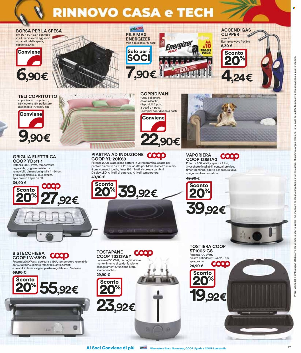 Volantino Coop - 5/6/2025 - 18/6/2025. Pagina 27