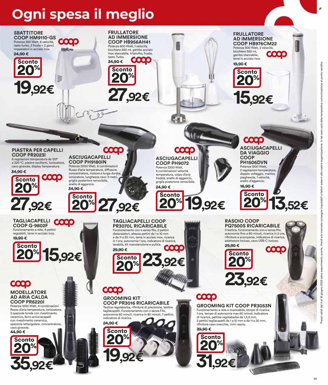 Volantino Coop - 5/6/2025 - 18/6/2025. Pagina 29