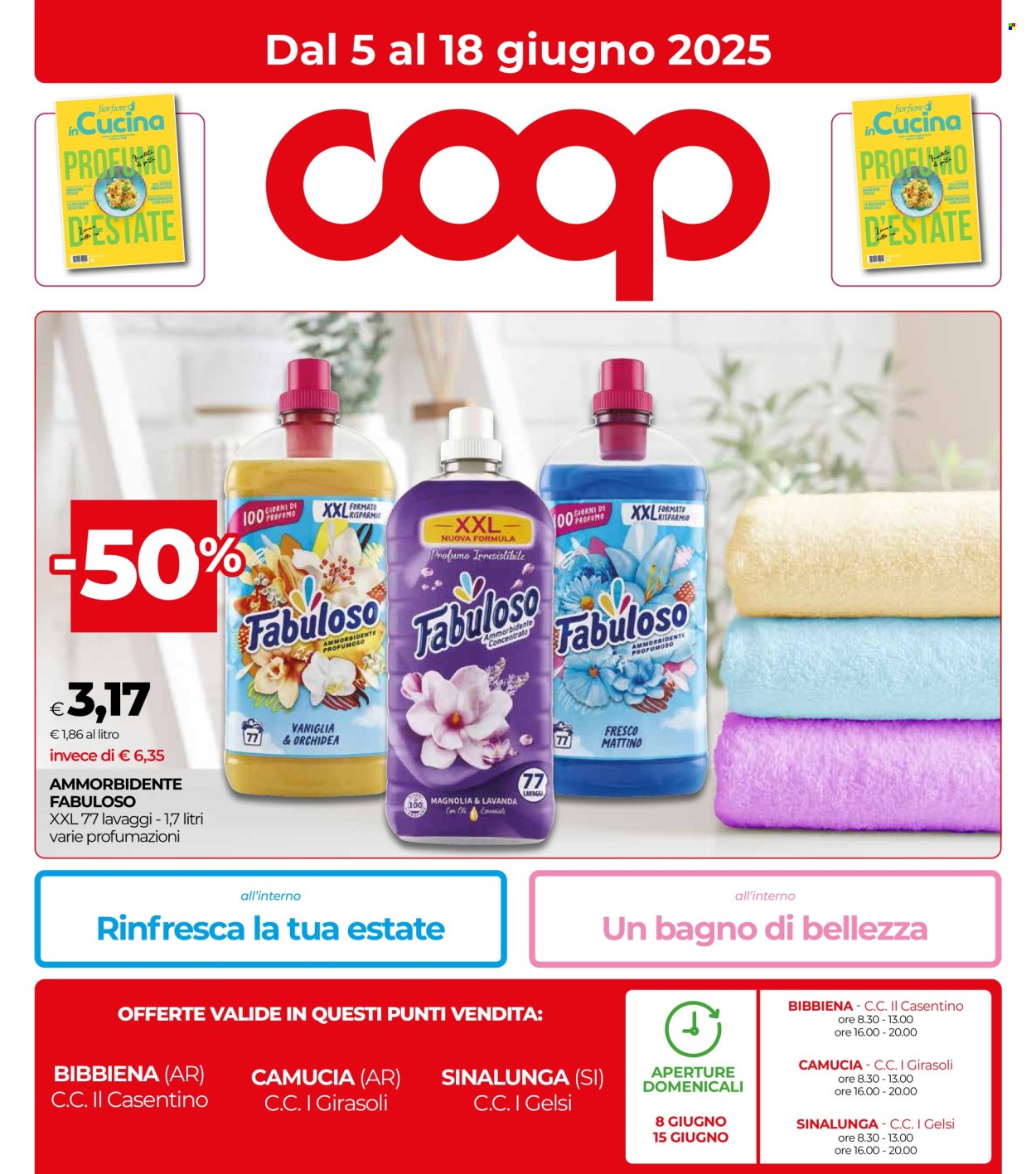 Volantino Coop - 5/6/2025 - 18/6/2025. Pagina 1
