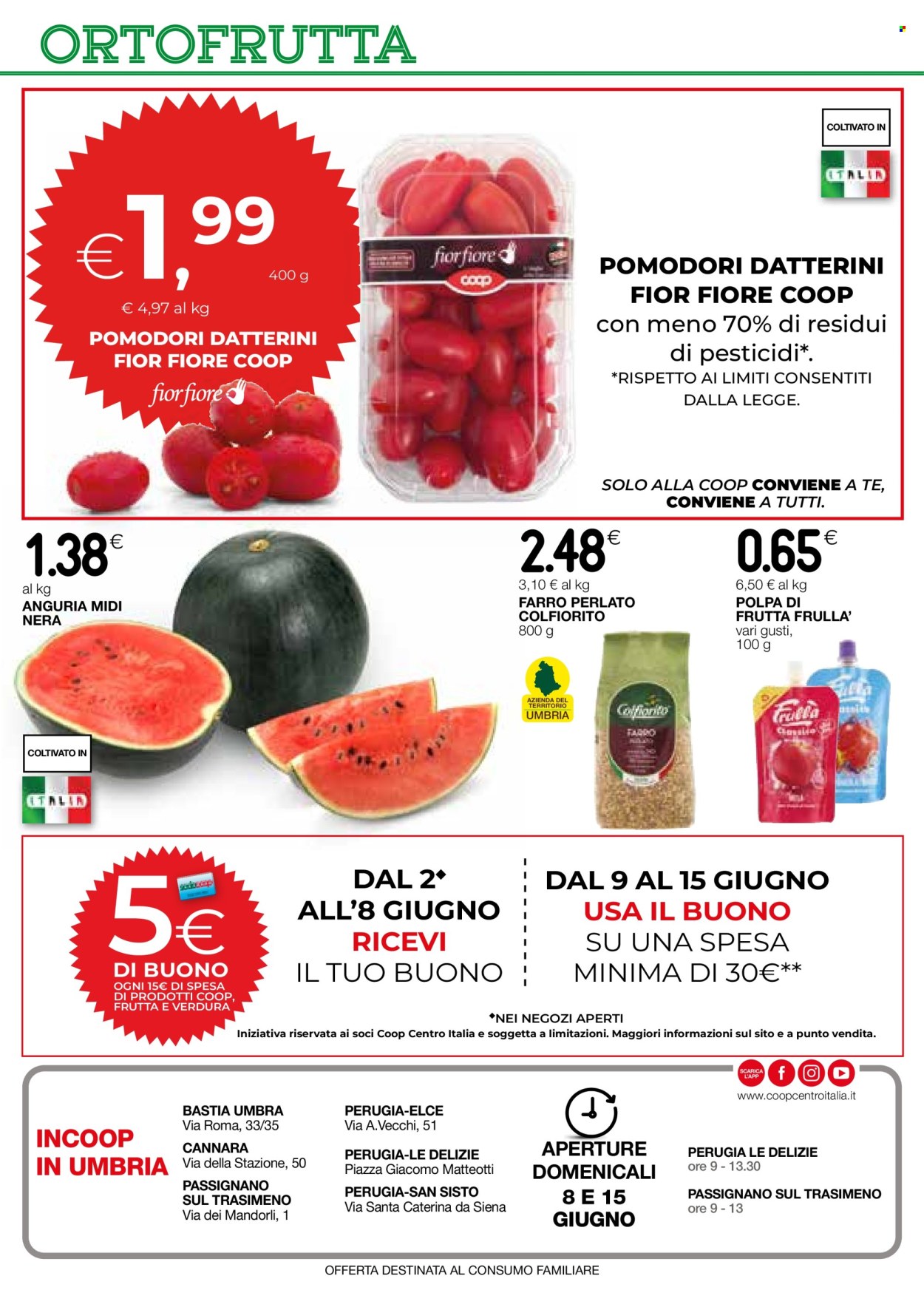 Volantino Coop - 5/6/2025 - 18/6/2025. Pagina 1