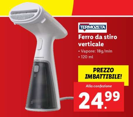 TERMOZETA Ferro da stiro verticale