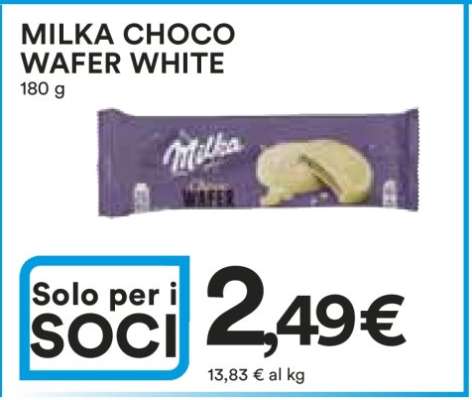 MILKA CHOCO WAFER WHITE