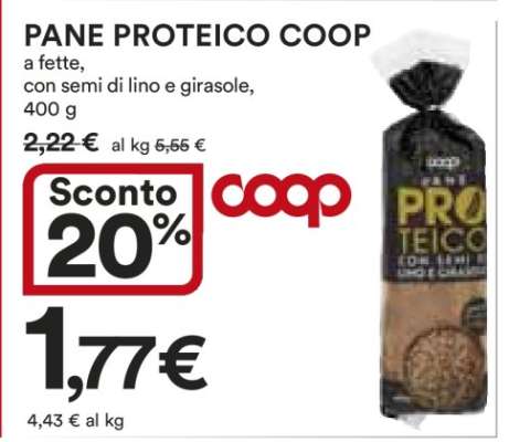 PANE PROTEICO COOP