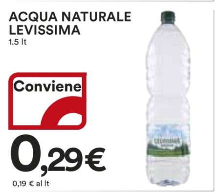 Acqua Naturale Levissima