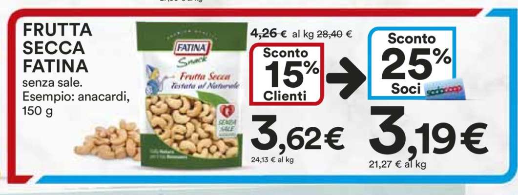 FRUTTA SECCA FATINA