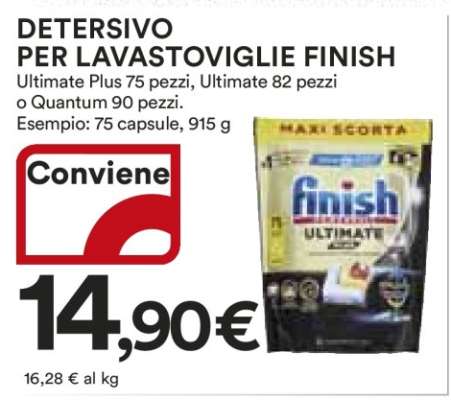 Detersivo per Lavastoviglie Finish