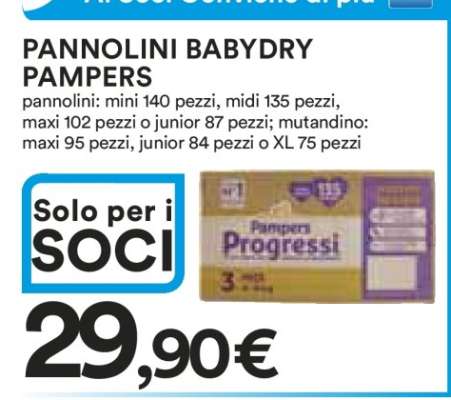 PANNOLINI BABYDRY PAMPERS