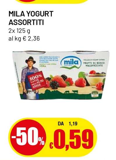 MILA YOGURT ASSORTITI