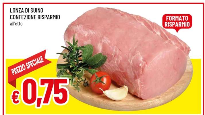 Lonza di suino confezione risparmio