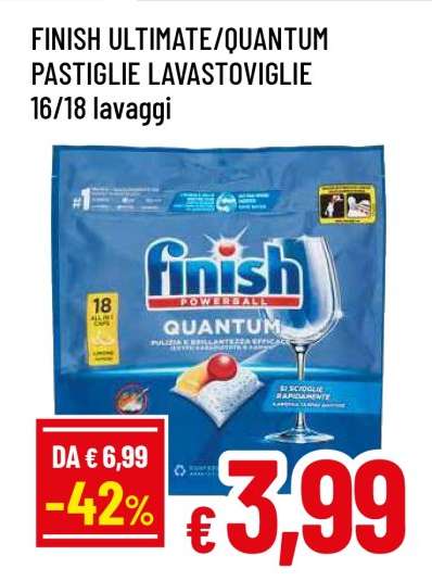 FINISH ULTIMATE/QUANTUM PASTIGLIE LAVASTOVIGLIE