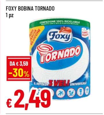 FOXY bobina Tornado