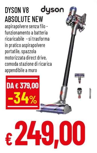 DYSON V8 ABSOLUTE NEW