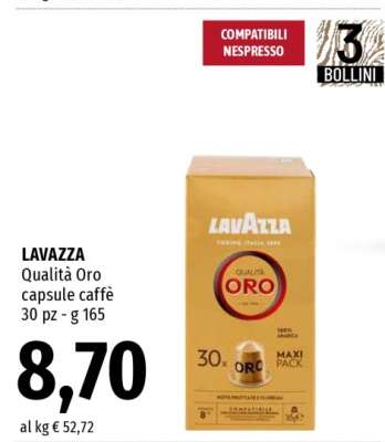 LAVAZZA Qualità Oro capsule caffè