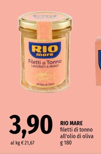 RIO MARE Filetti di Tonno all’olio di oliva